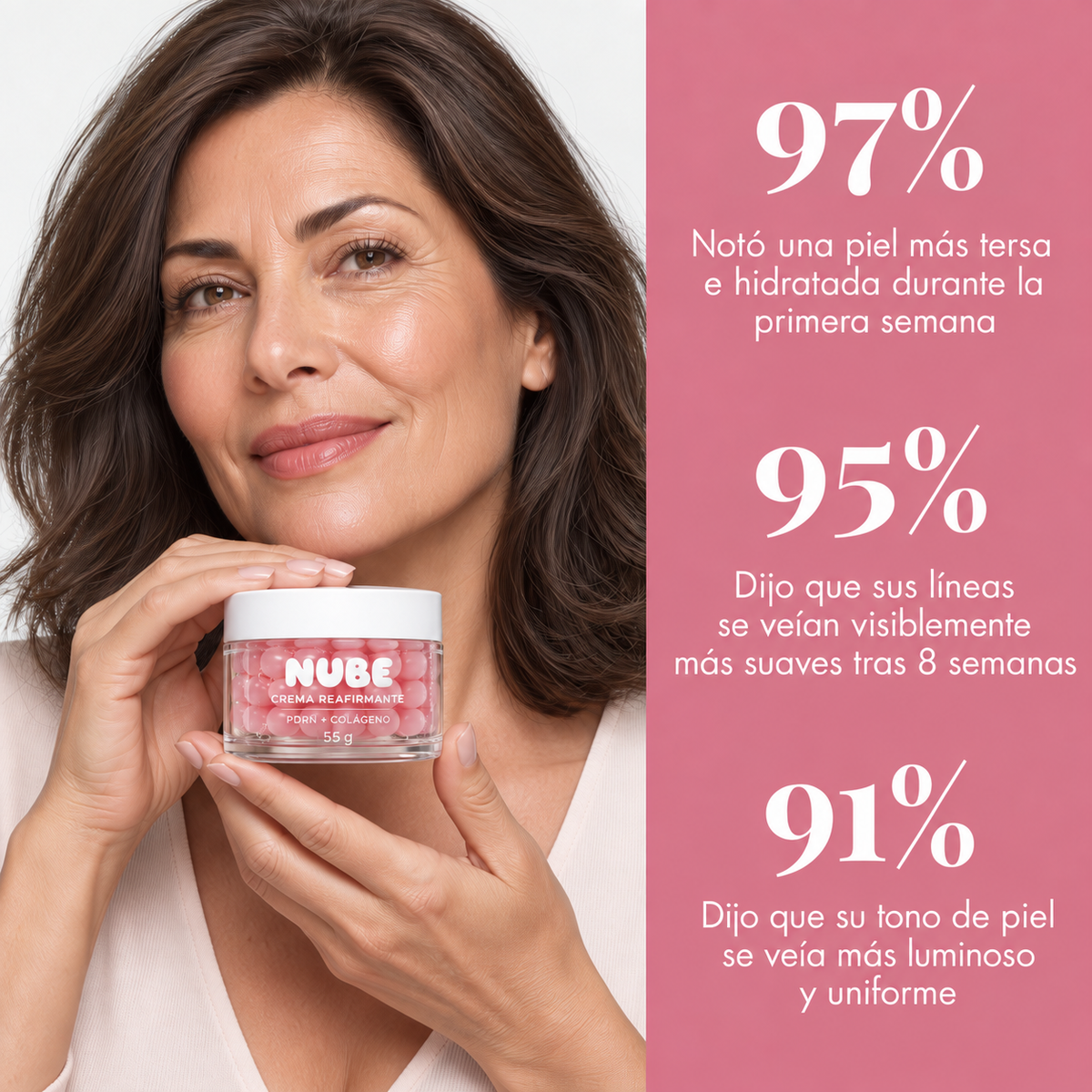 Crema Reafirmante PDRN + Colágeno NUBE