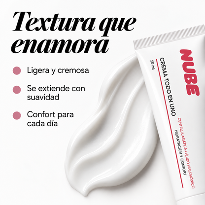 Crema Facial Todo en Uno NUBE